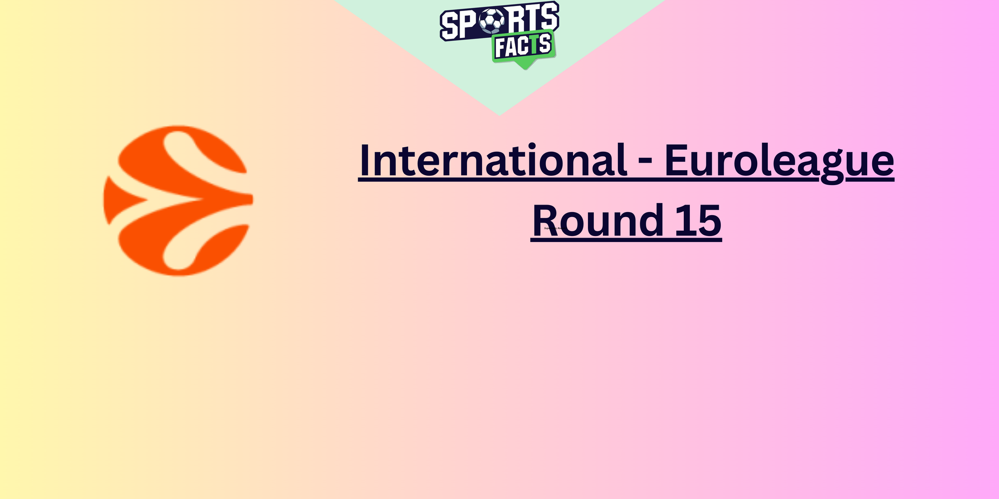 Euroleague - Round 15