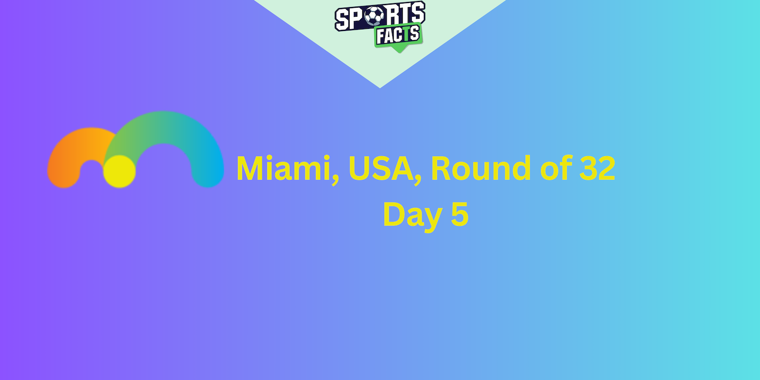 Miami, USA, Round of 32