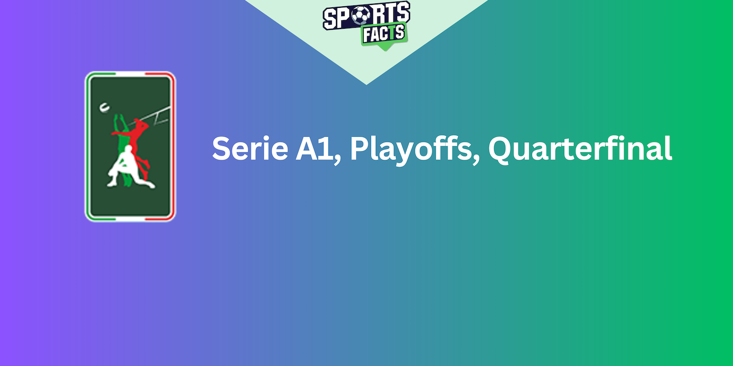 Serie A1, Playoffs, Quarterfinal