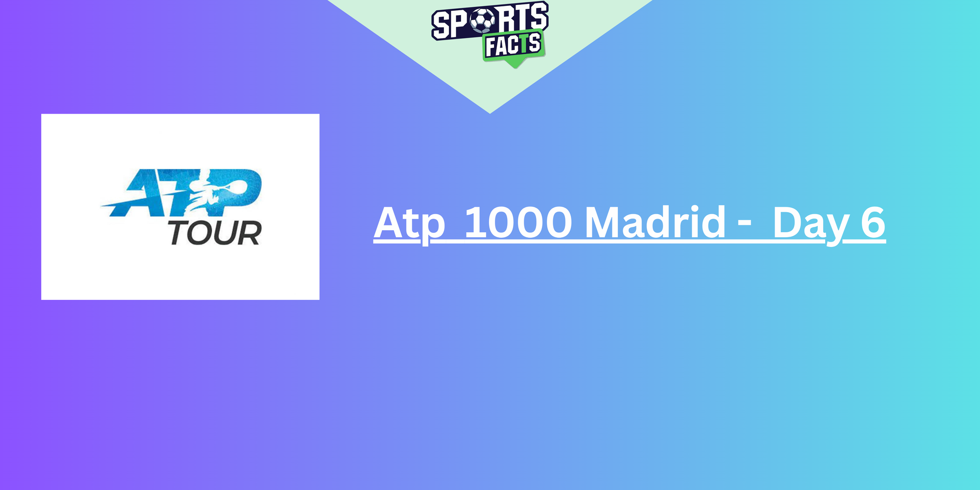 Atp  1000 Madrid -  Day 6