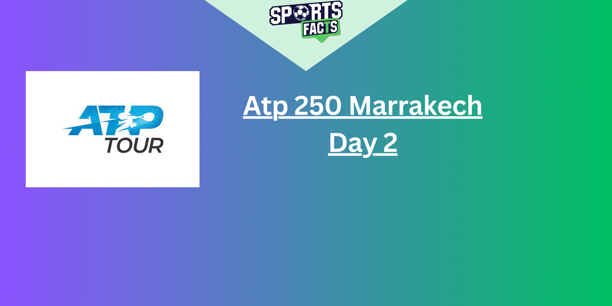 Atp 250 Marrakech - Day 2