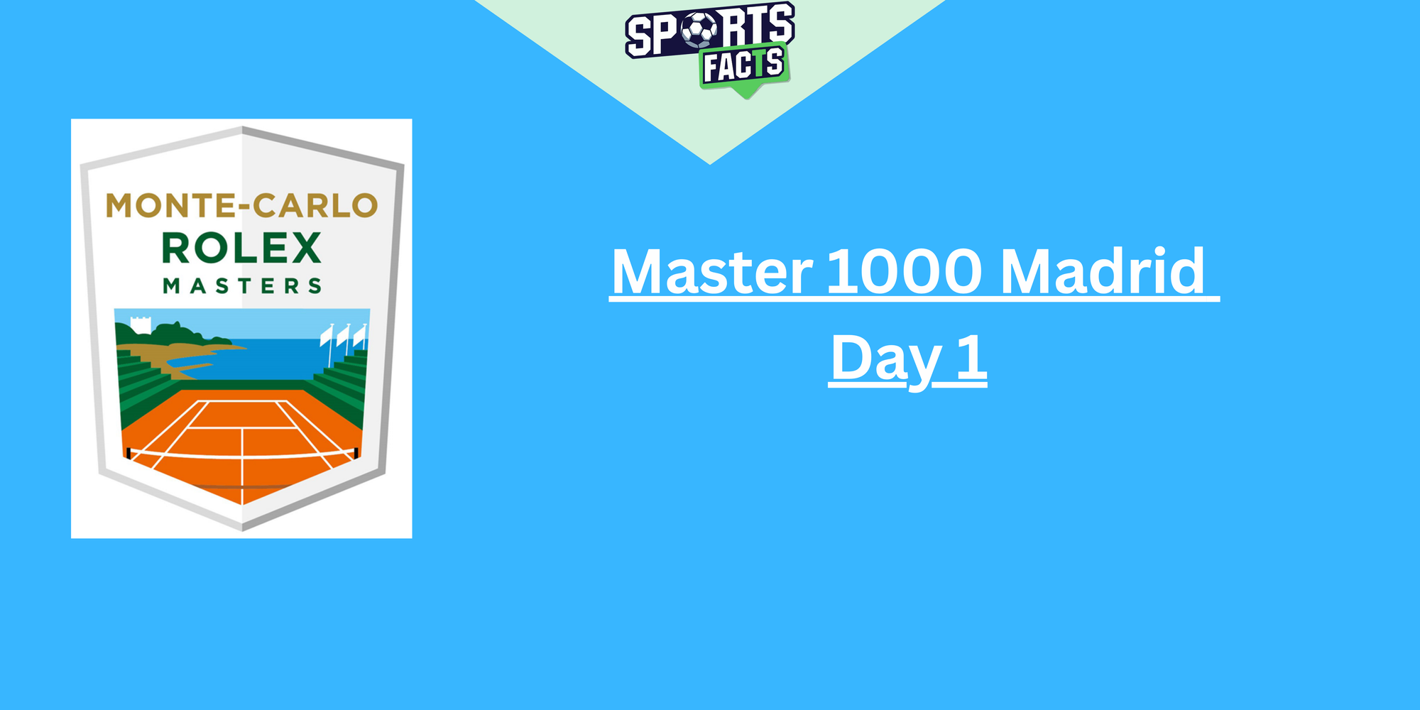 Master 1000 Madrid - Day 1