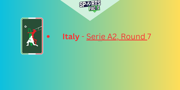 Italy – Serie A2, Round 7