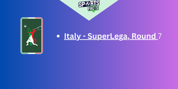 Italy SuperLega – Round 7