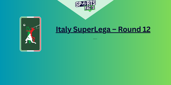 Italy SuperLega – Round 12