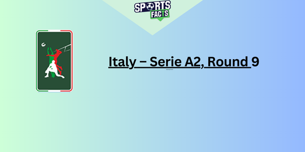 Italy – Serie A2, Round 9