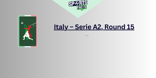 Italy – Serie A2, Round 15