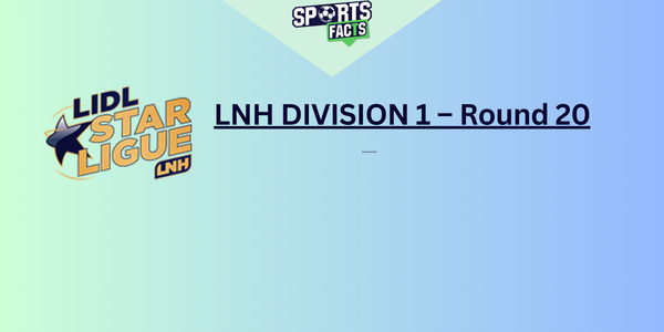 LNH DIVISION 1 – Round 20