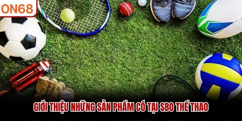 Giới thiệu những sản phẩm có tại SBO Thể Thao